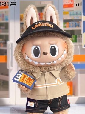 Popmart the monsters labubu limited edition Naughty Cashier